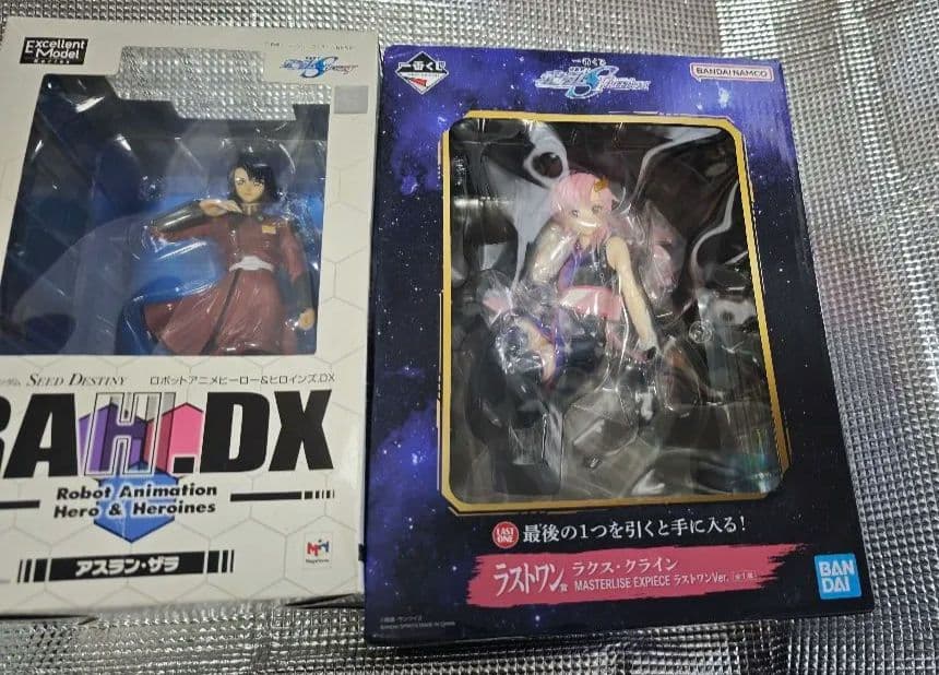ガンダムSEED ラクス アスラン メイリン ステラ フィギュア メガハウス