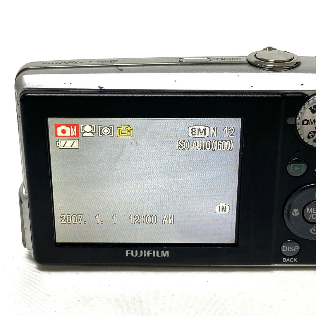 フジフィルム ファインピックス F40fdコンデジ レトロ カメラ