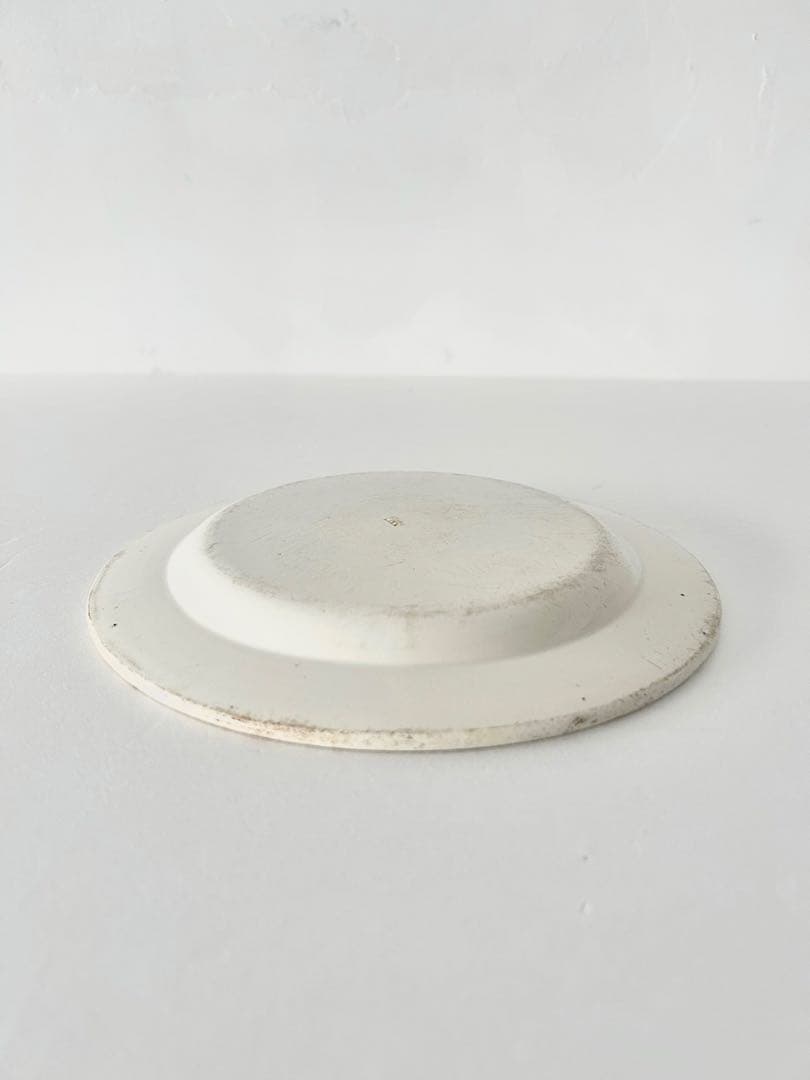 【フランスアンティーク】クレイユ・エ・モントロー　モラルプレート　教育寓意皿