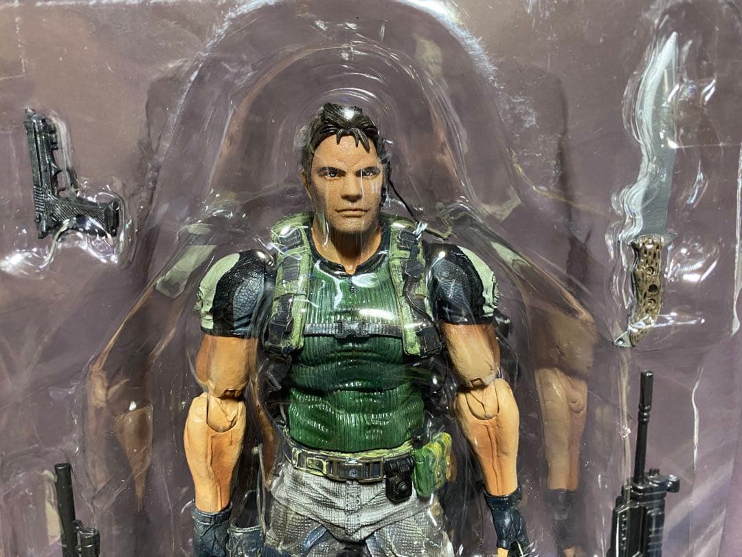 バイオハザード　プレイアーツ改　クリス・レッドフィールド