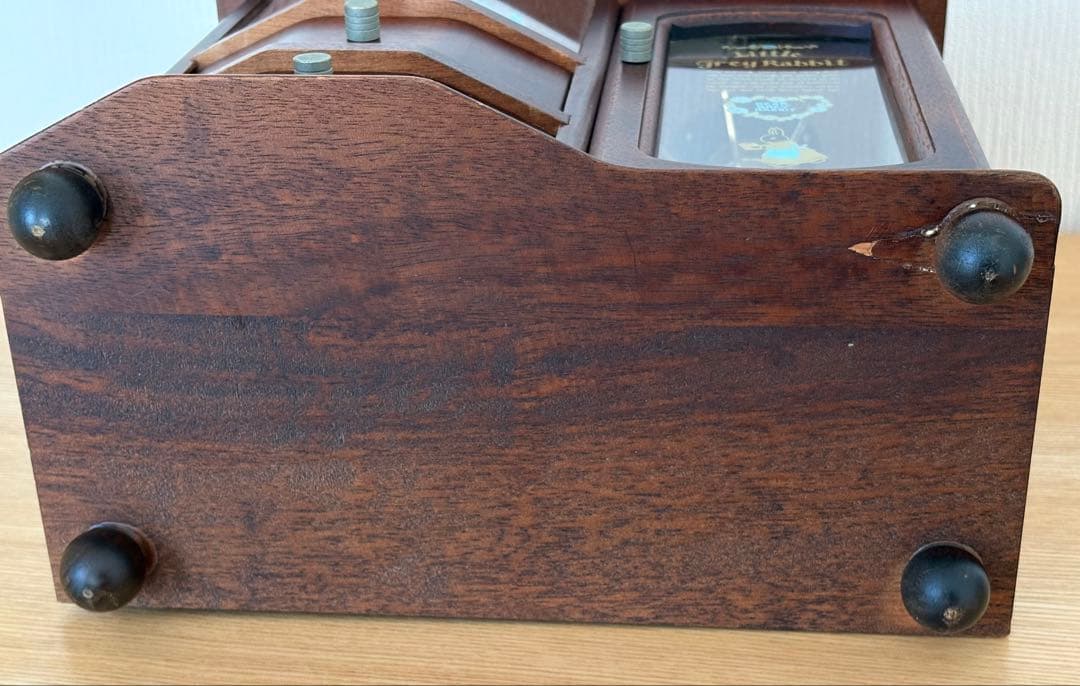 リトルグレイラビット　オルゴール付きジュエリーボックス