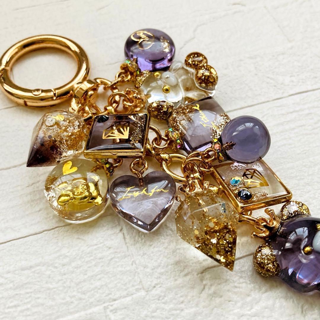 mimikoページ　レジンキーホルダー