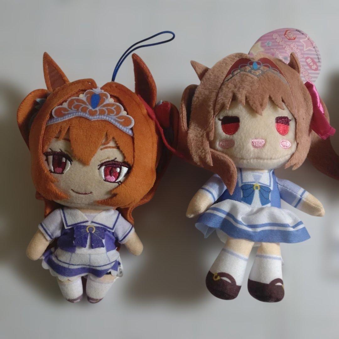 ウマ娘　ダイワスカーレット　通常ぬいぐるみ　フォルメイツ　はぐキャラ　ポーチ他