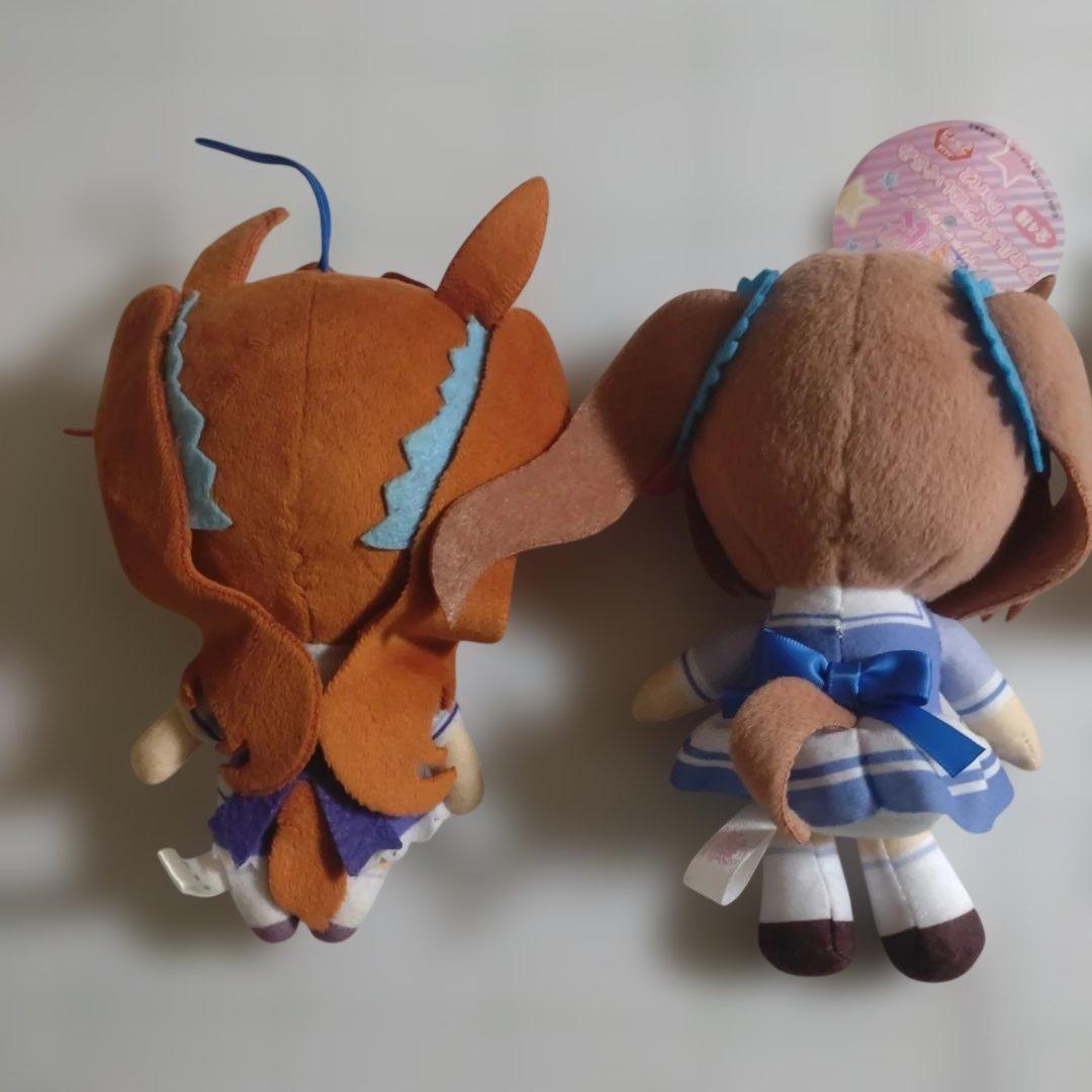 ウマ娘　ダイワスカーレット　通常ぬいぐるみ　フォルメイツ　はぐキャラ　ポーチ他