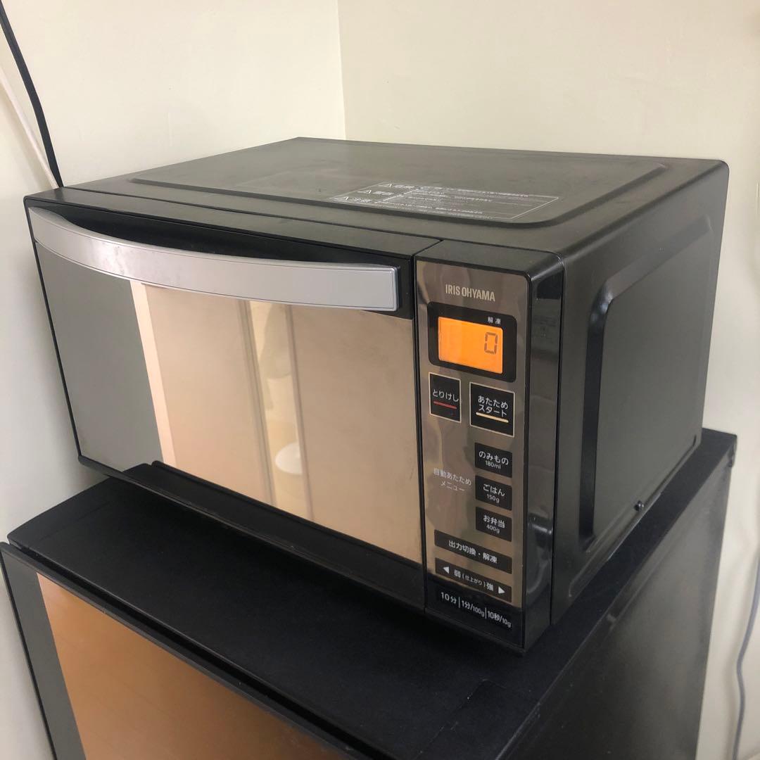 電子レンジ 18L 2020年製 MO-FM1804-B