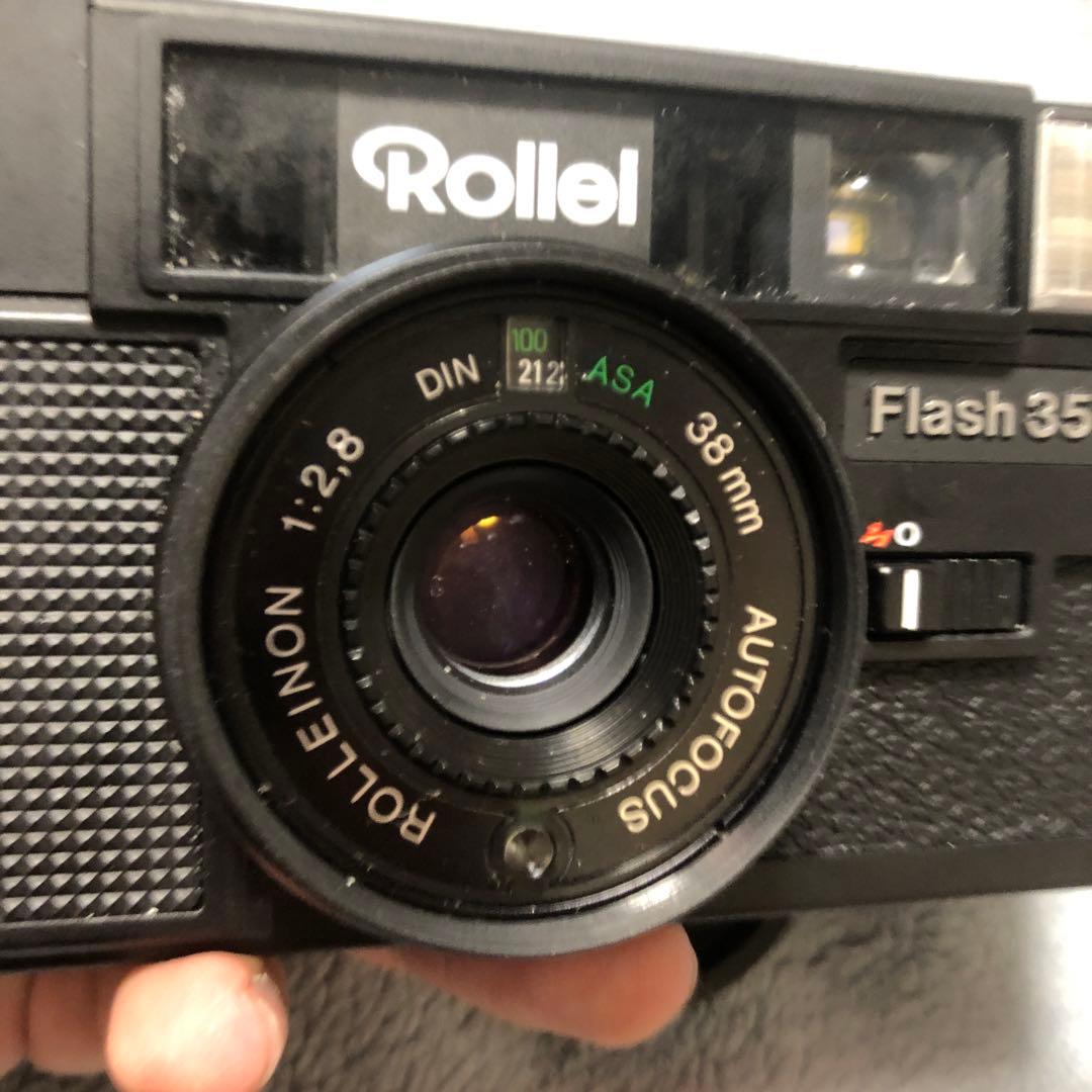 超希少 Rollei Flash 35 AFⅡ ASA 38mm F2.8 箱説
