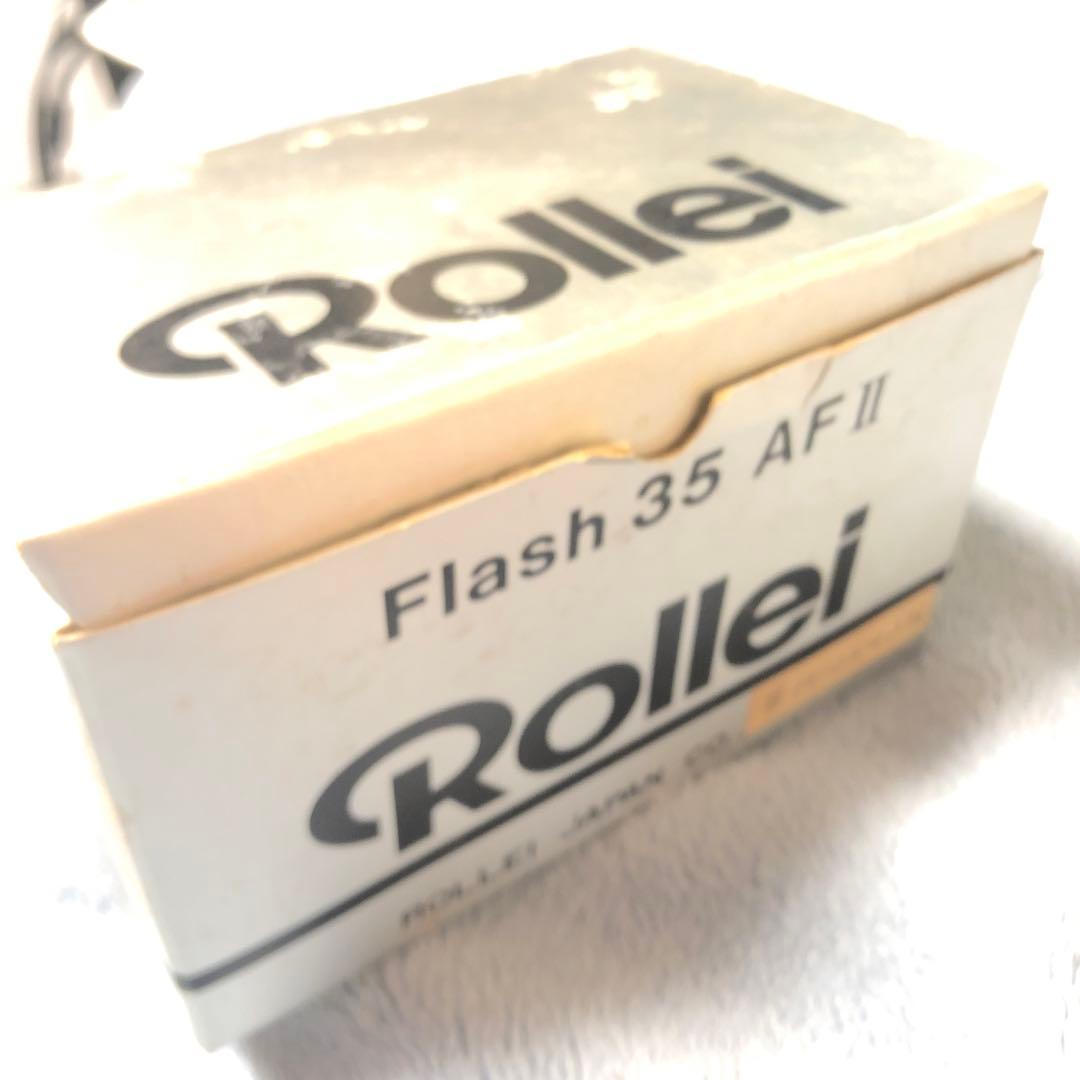 超希少 Rollei Flash 35 AFⅡ ASA 38mm F2.8 箱説