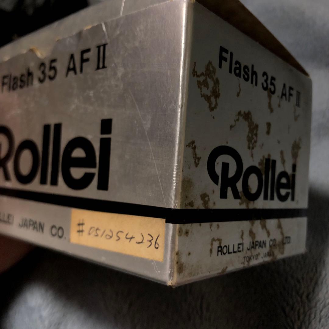 超希少 Rollei Flash 35 AFⅡ ASA 38mm F2.8 箱説