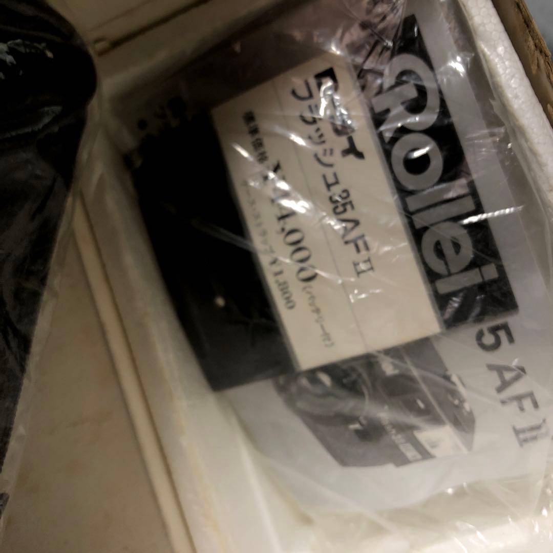 超希少 Rollei Flash 35 AFⅡ ASA 38mm F2.8 箱説