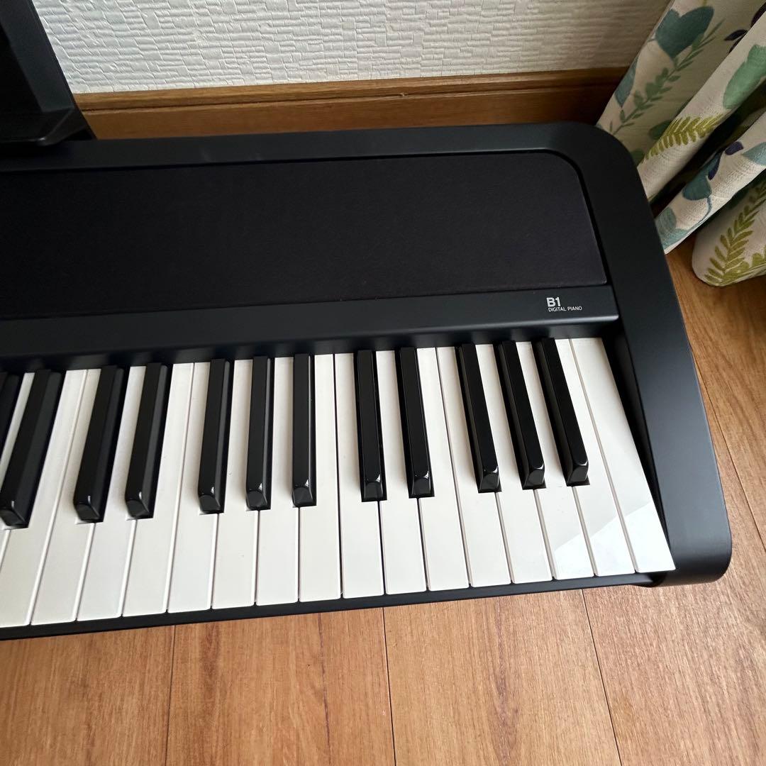 2018年製 KORG コルグ 電子ピアノ B1　ブラック　88鍵
