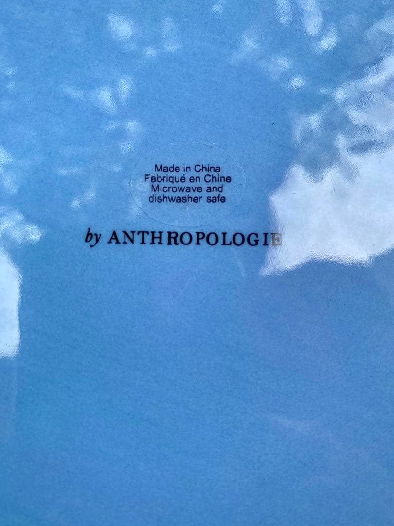 【希少/新品未使用】Anthropologie アンソロポロジー大皿 廃盤 レア