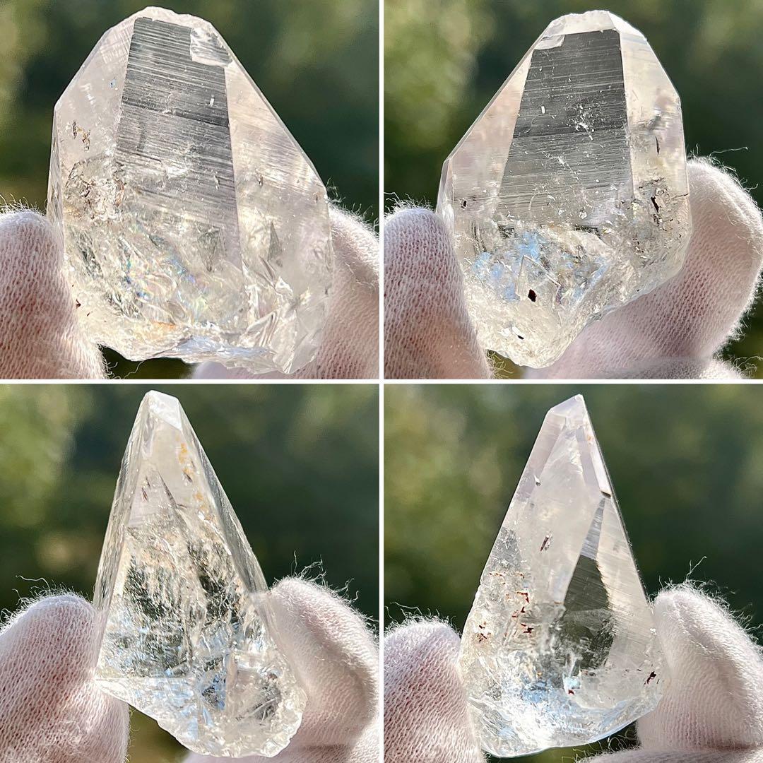 アイリスクォーツ　レムリアンシード　クリスタル　天然石　原石　パワーストーン