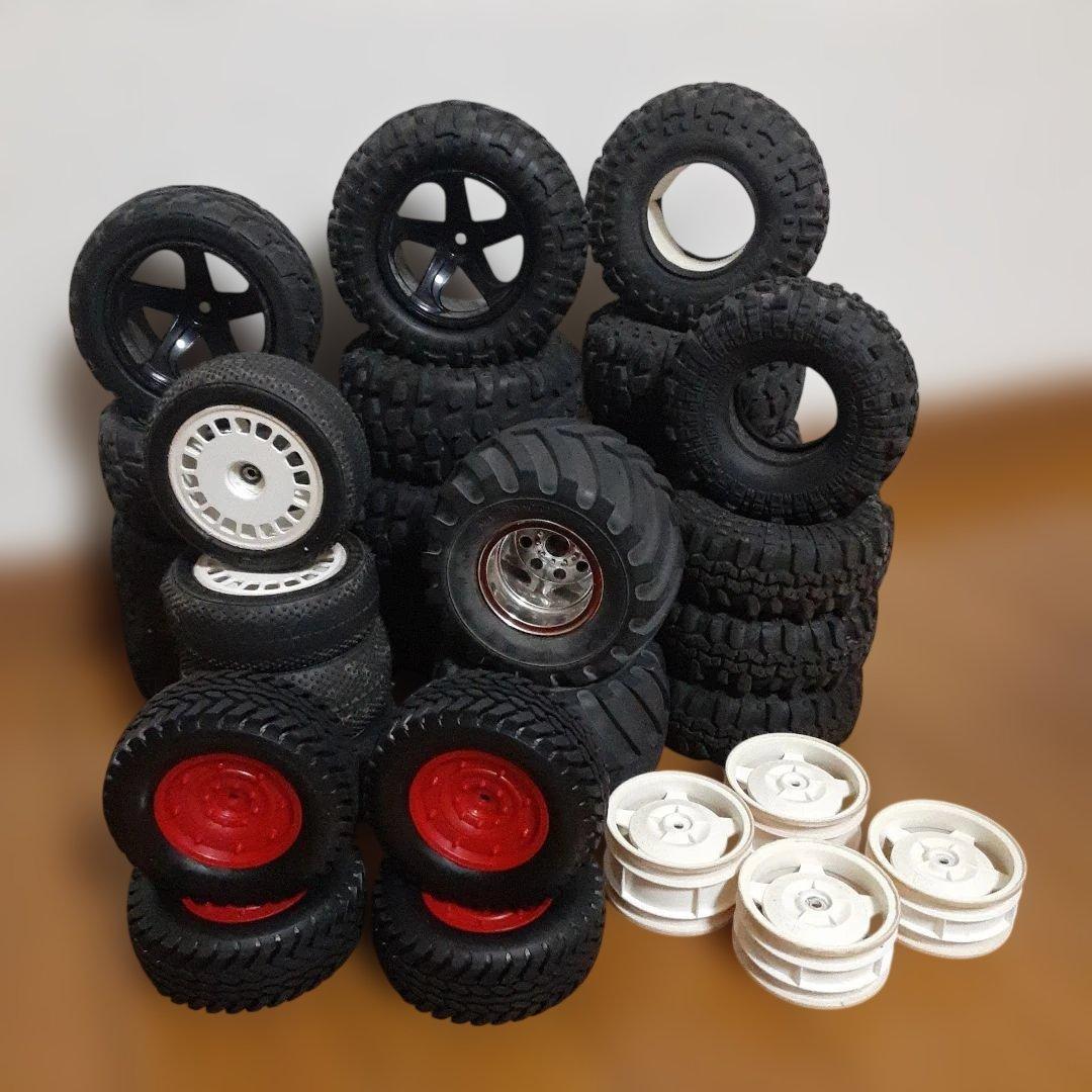 タミヤ.ラジコンタイヤ.ホイールクローラタイヤ.その他、セット