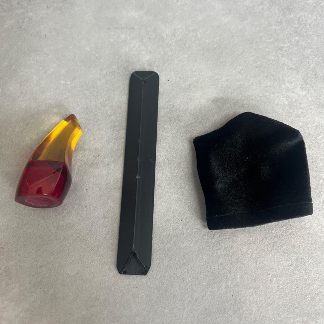 沖縄三線　全長約80cm　ウマ　つめ　セミハードケース　へび　教本