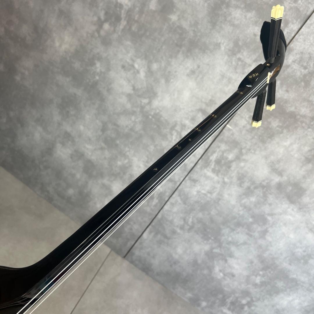 沖縄三線　全長約80cm　ウマ　つめ　セミハードケース　へび　教本