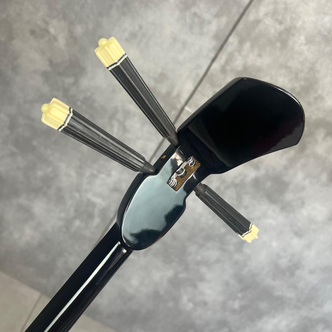 沖縄三線　全長約80cm　ウマ　つめ　セミハードケース　へび　教本