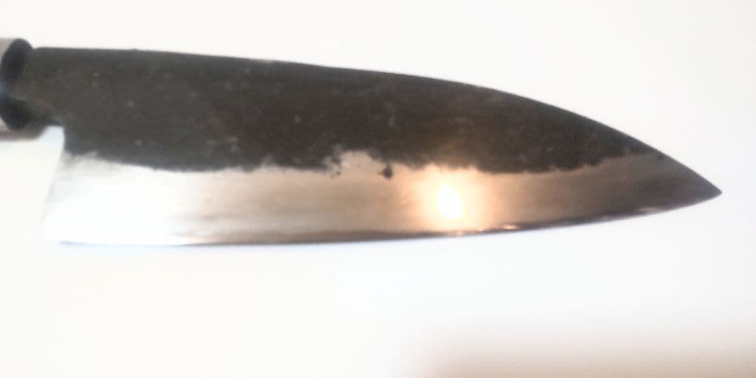 「松原」銘 出刃包丁 安来鋼本打 Deba Knife Yasuki