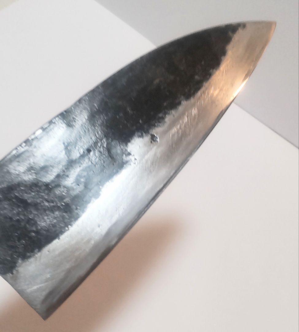 「松原」銘 出刃包丁 安来鋼本打 Deba Knife Yasuki