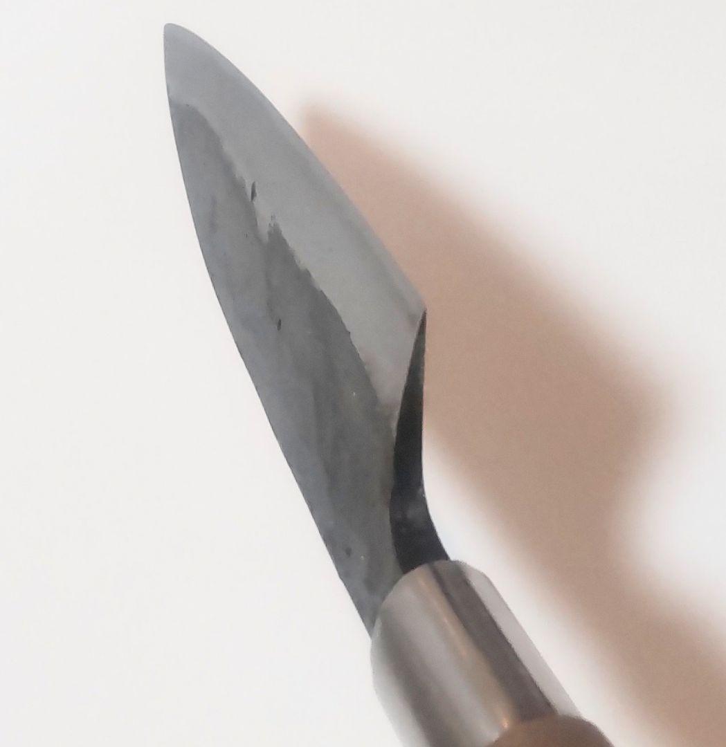 「松原」銘 出刃包丁 安来鋼本打 Deba Knife Yasuki