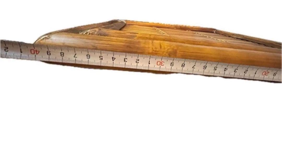 折りたたみ　竹製　レトロ　ヴィンテージ　バンブーチェア　椅子　インテリア　木製