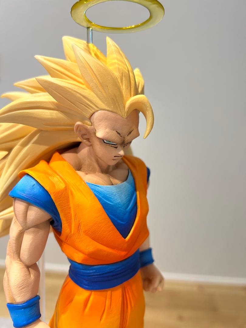 シ*ル様 ドラゴンボール 一番くじ A賞　超サイヤ人3孫悟空　リペイント