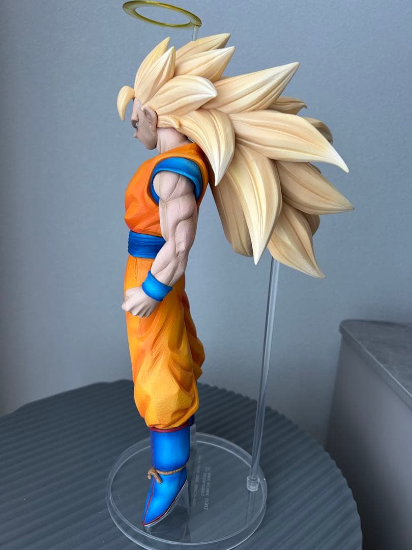 シ*ル様 ドラゴンボール 一番くじ A賞　超サイヤ人3孫悟空　リペイント