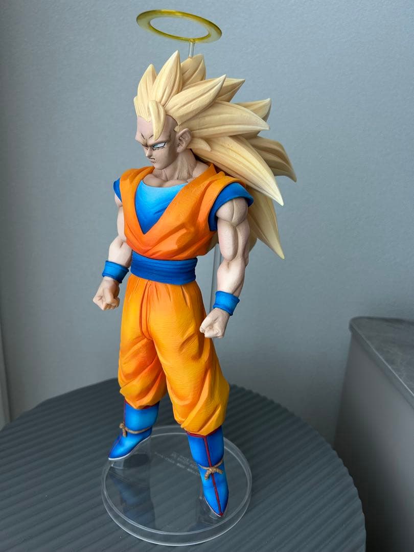 シ*ル様 ドラゴンボール 一番くじ A賞　超サイヤ人3孫悟空　リペイント