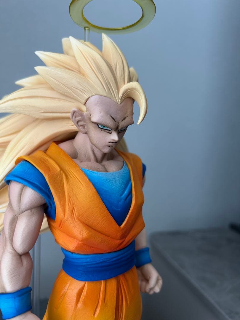 シ*ル様 ドラゴンボール 一番くじ A賞　超サイヤ人3孫悟空　リペイント