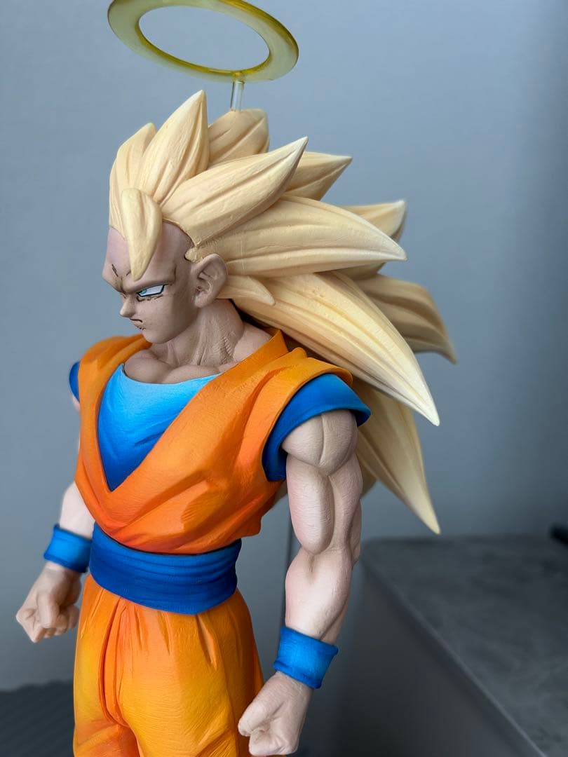 シ*ル様 ドラゴンボール 一番くじ A賞　超サイヤ人3孫悟空　リペイント