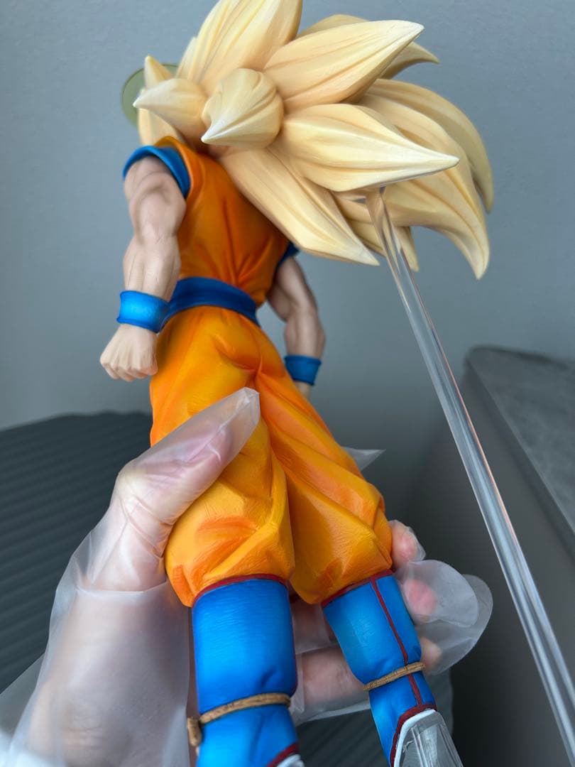 シ*ル様 ドラゴンボール 一番くじ A賞　超サイヤ人3孫悟空　リペイント