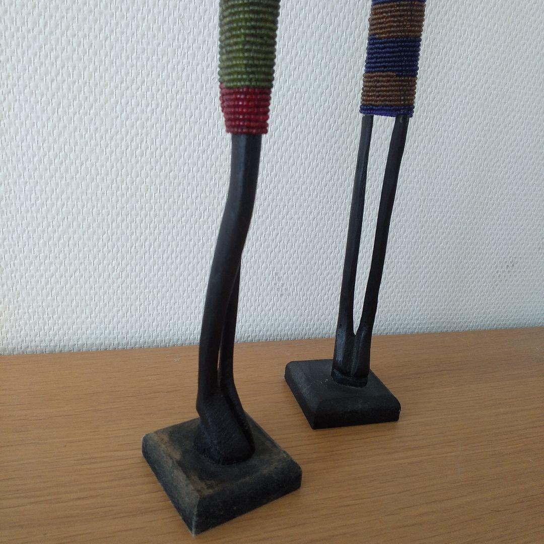 アフリカ購入　置物 60㎝