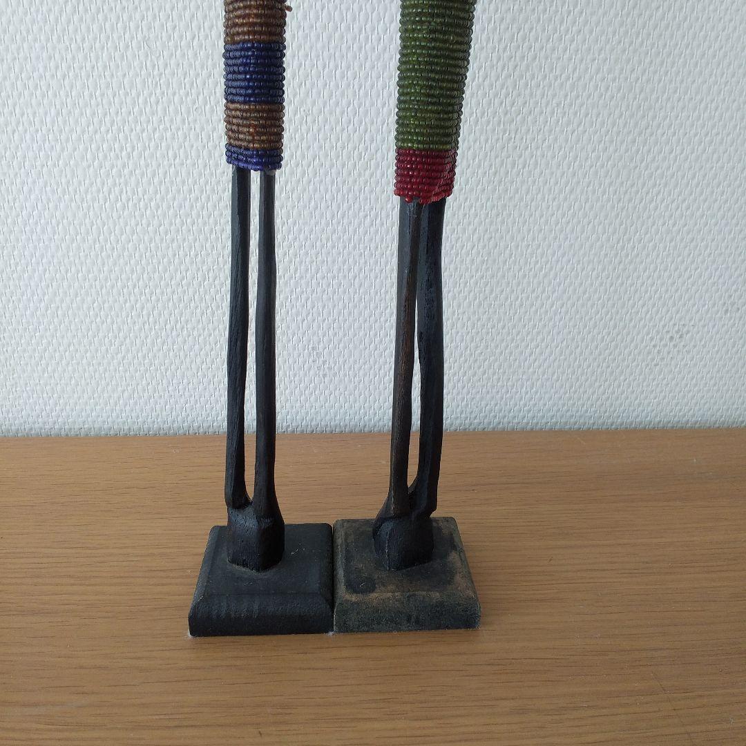 アフリカ購入　置物 60㎝