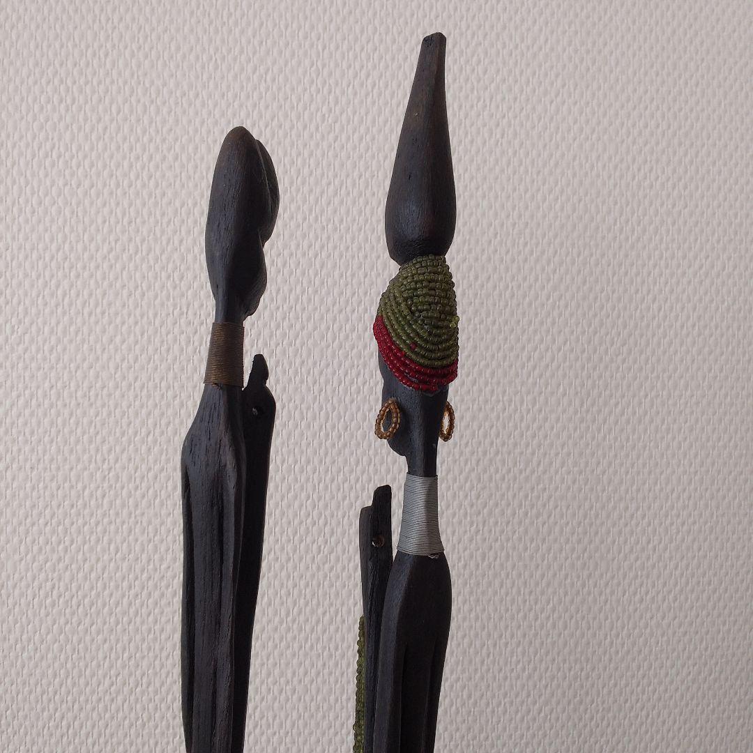 アフリカ購入　置物 60㎝