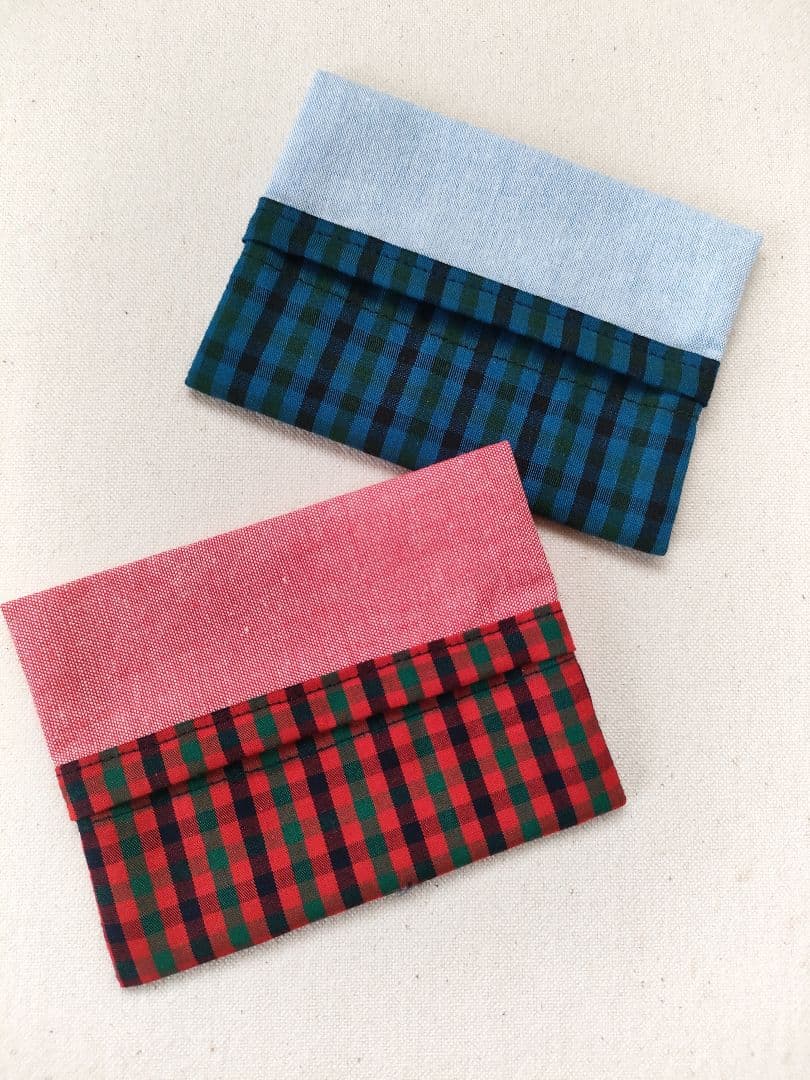 uchi★ブルーダンガリー×ファミリアチェック　オーダー