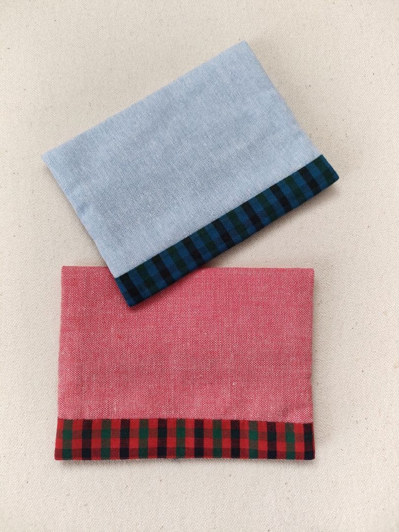 uchi★ブルーダンガリー×ファミリアチェック　オーダー