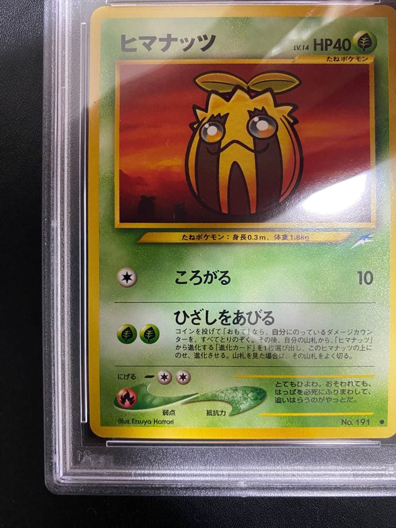 ヒマナッツ やさしいキマワリ 旧裏 PSA10 連番 世界で18枚