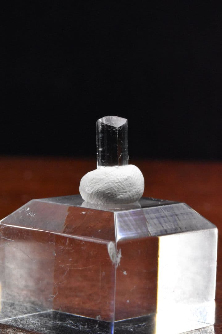 宝石質！ アフガニスタンpaprok産 極薄バイカラートルマリン原石