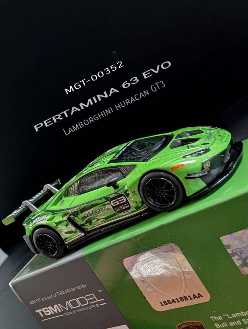 ミニカー MINIGT 1/64 Lamborghini Huracan GT3 EVO