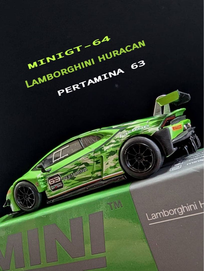 ミニカー MINIGT 1/64 Lamborghini Huracan GT3 EVO