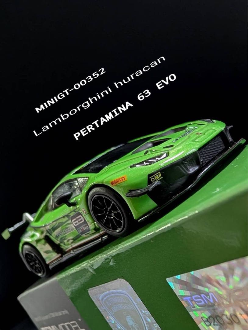 ミニカー MINIGT 1/64 Lamborghini Huracan GT3 EVO