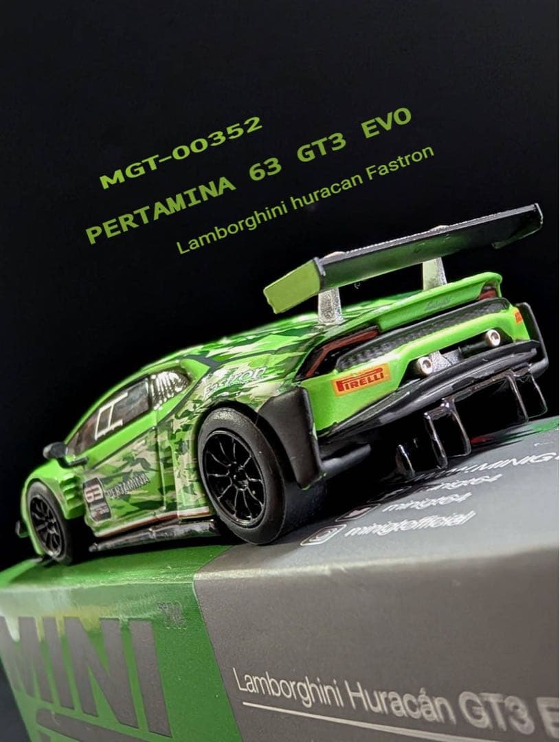 ミニカー MINIGT 1/64 Lamborghini Huracan GT3 EVO