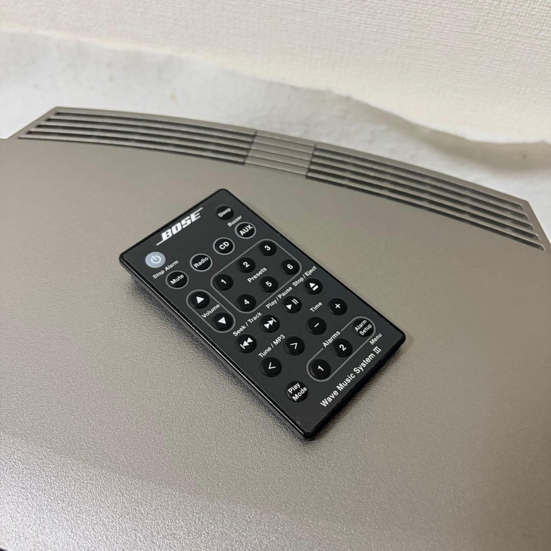 Bose wave music system III 3 スリー シルバー 美品