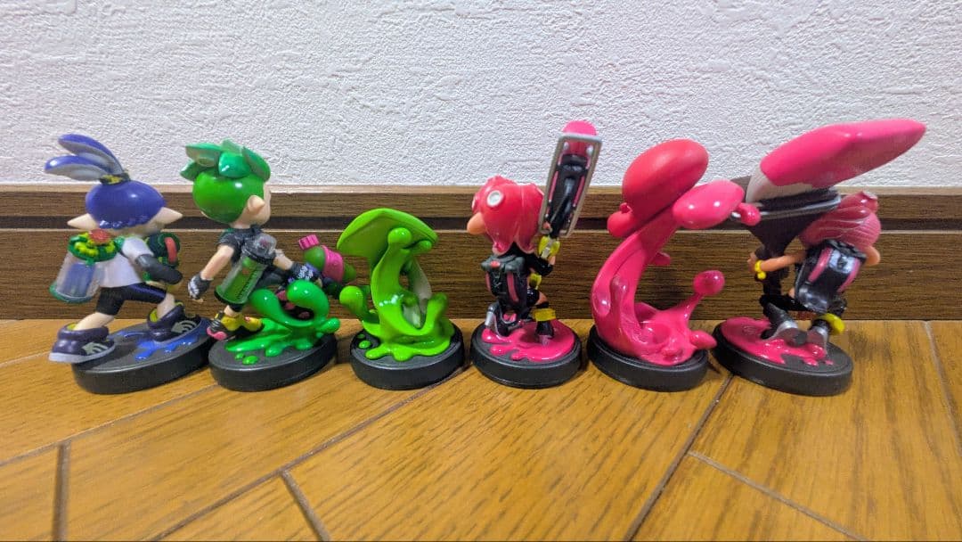 amiibo スプラトゥーン 6体セット 初期化済み