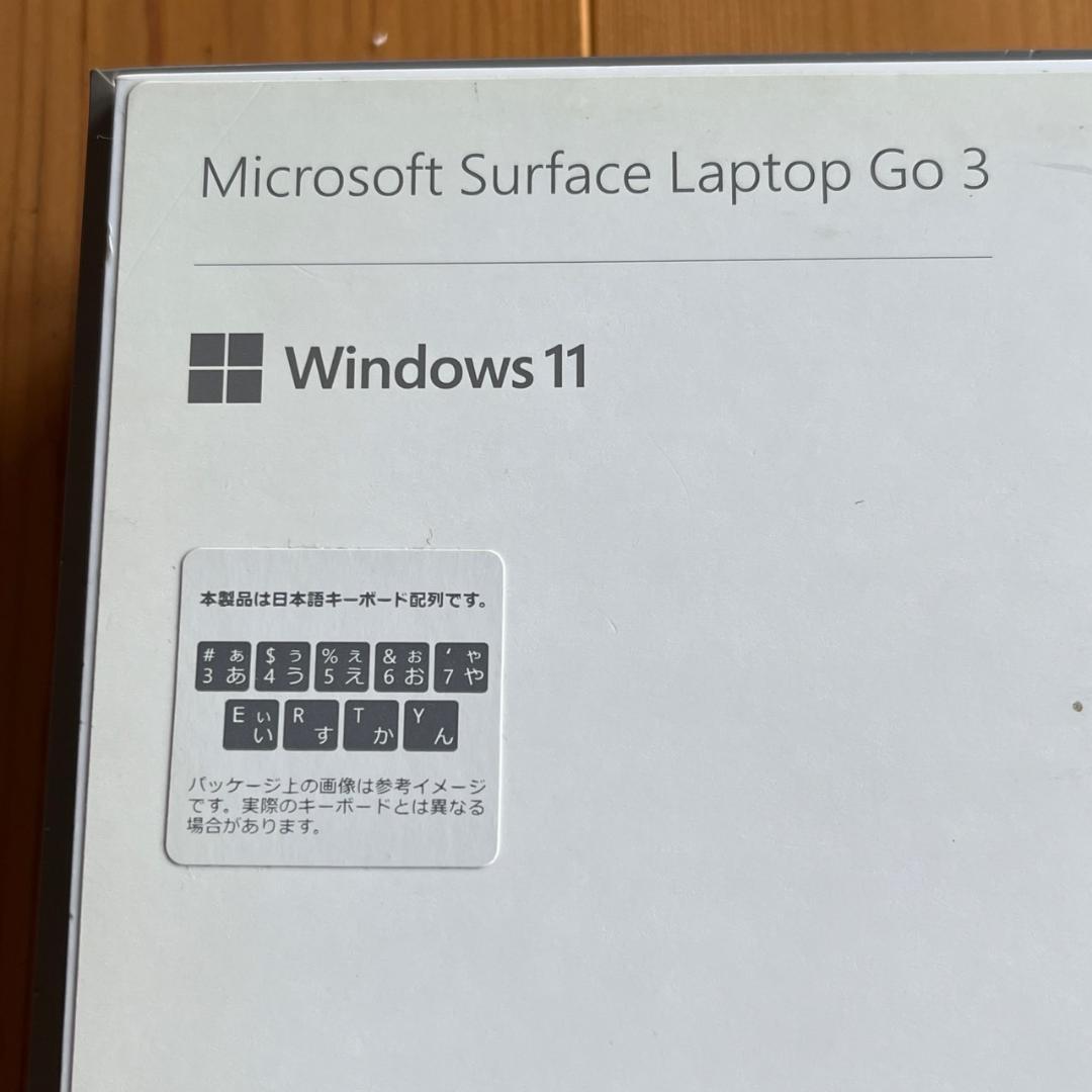 【NU】Surface Laptop Go3　特別モデルEP2-29491