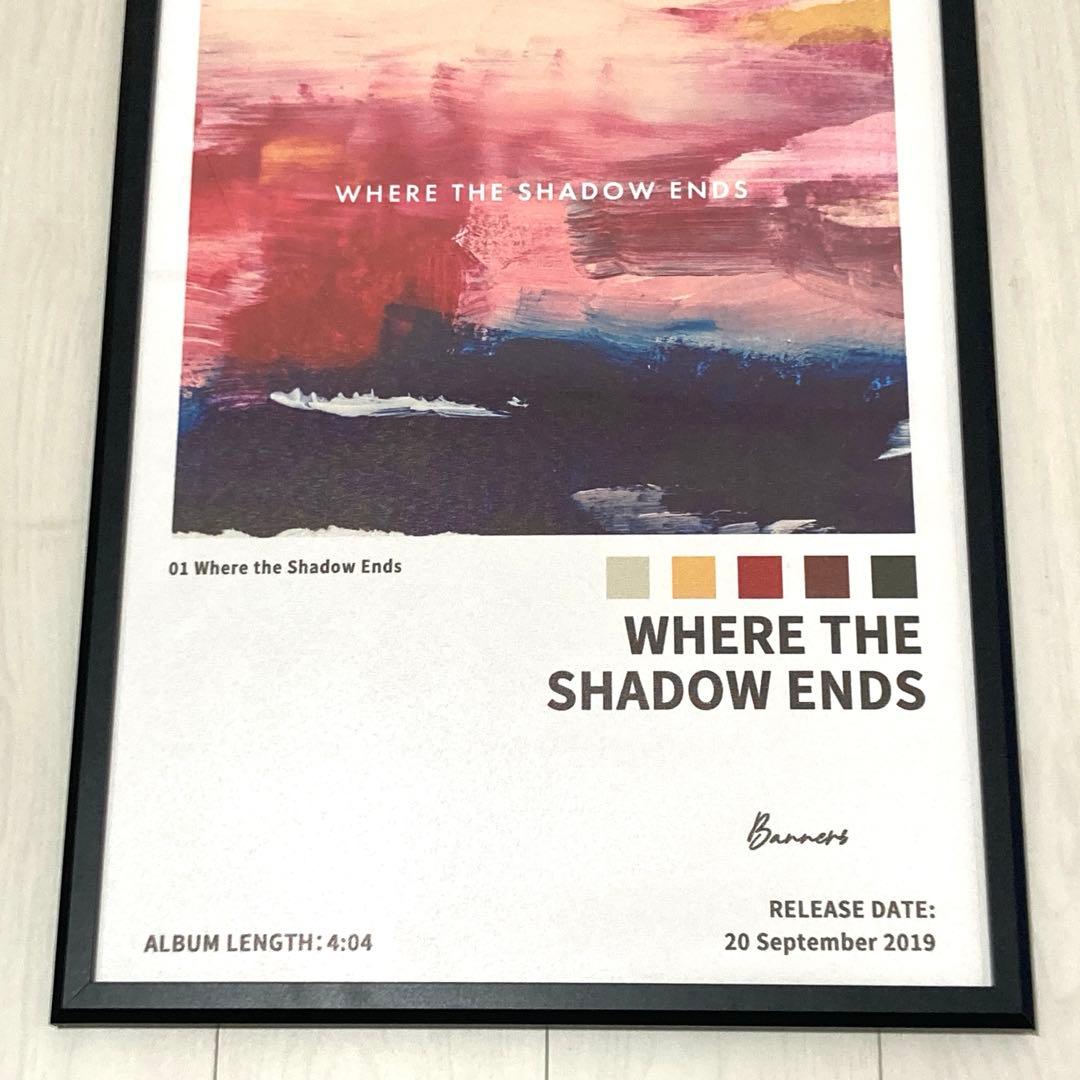 【額縁付き】 Where the Shadow Ends / BANNERS