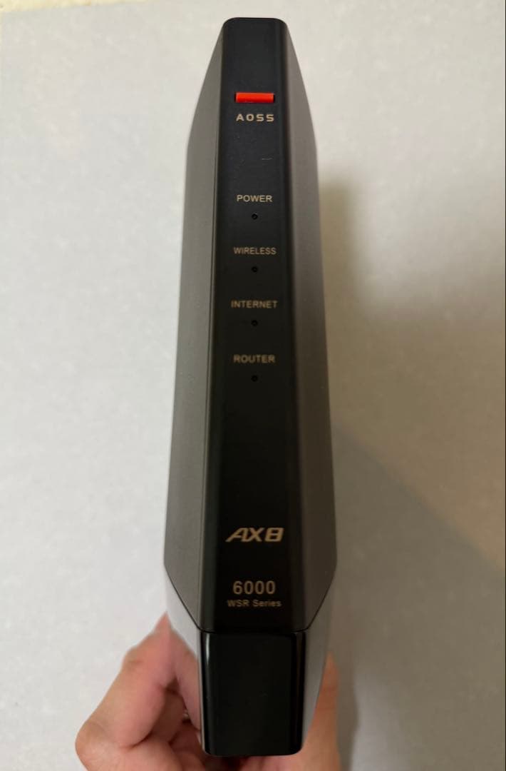 BUFFALO WSR-6000AX8/NMB Wi-Fi 無線LANルーター