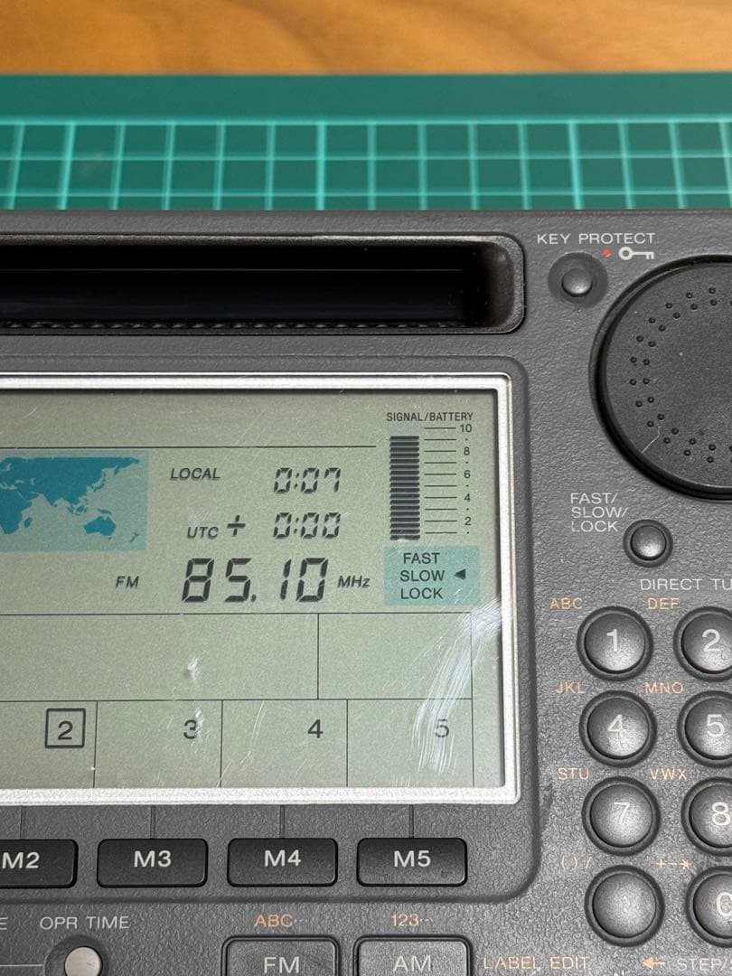 SONY ICF-SW55 ステレオレシーバー 受信OK