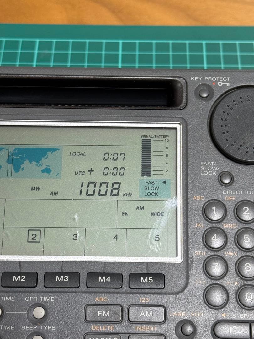 SONY ICF-SW55 ステレオレシーバー 受信OK