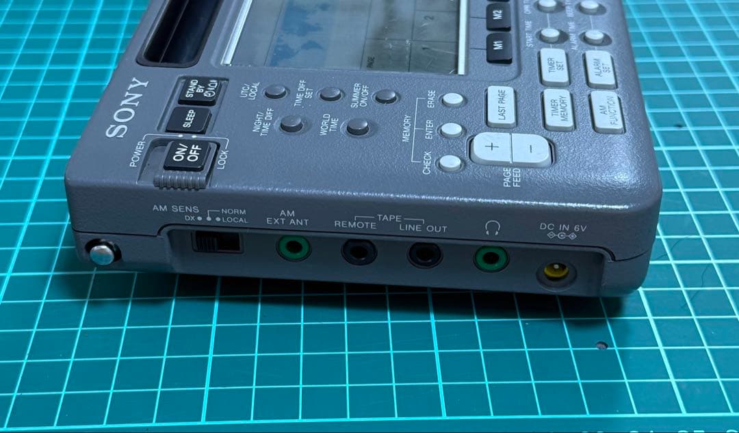 SONY ICF-SW55 ステレオレシーバー 受信OK