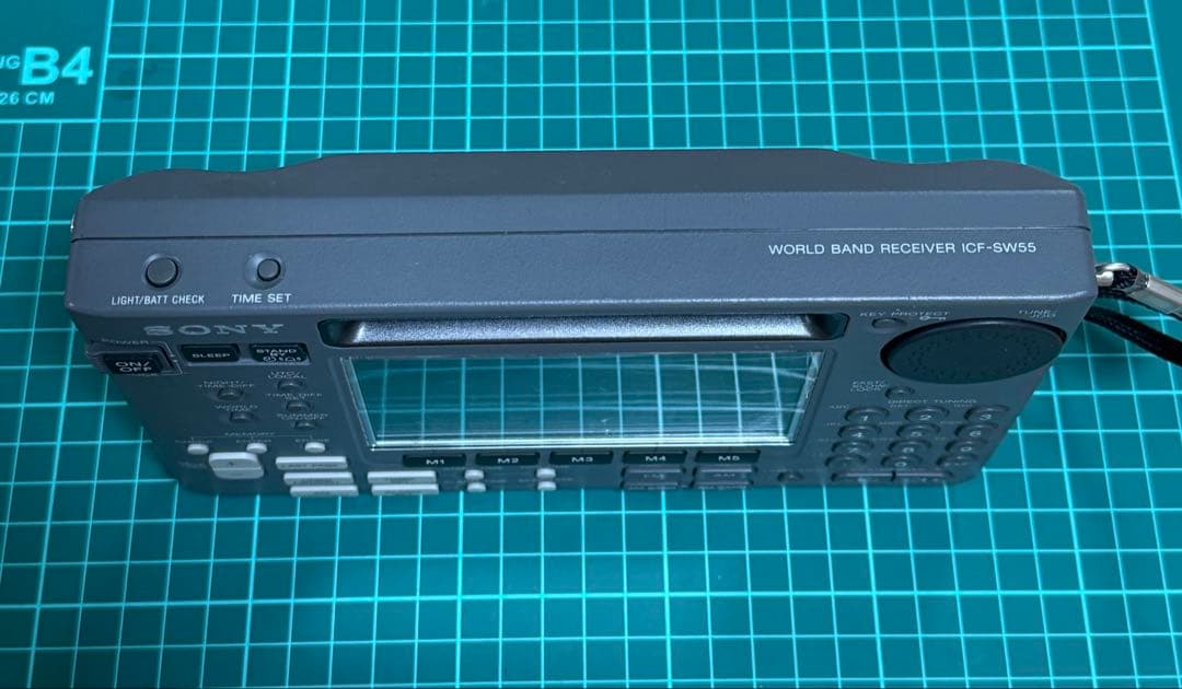 SONY ICF-SW55 ステレオレシーバー 受信OK
